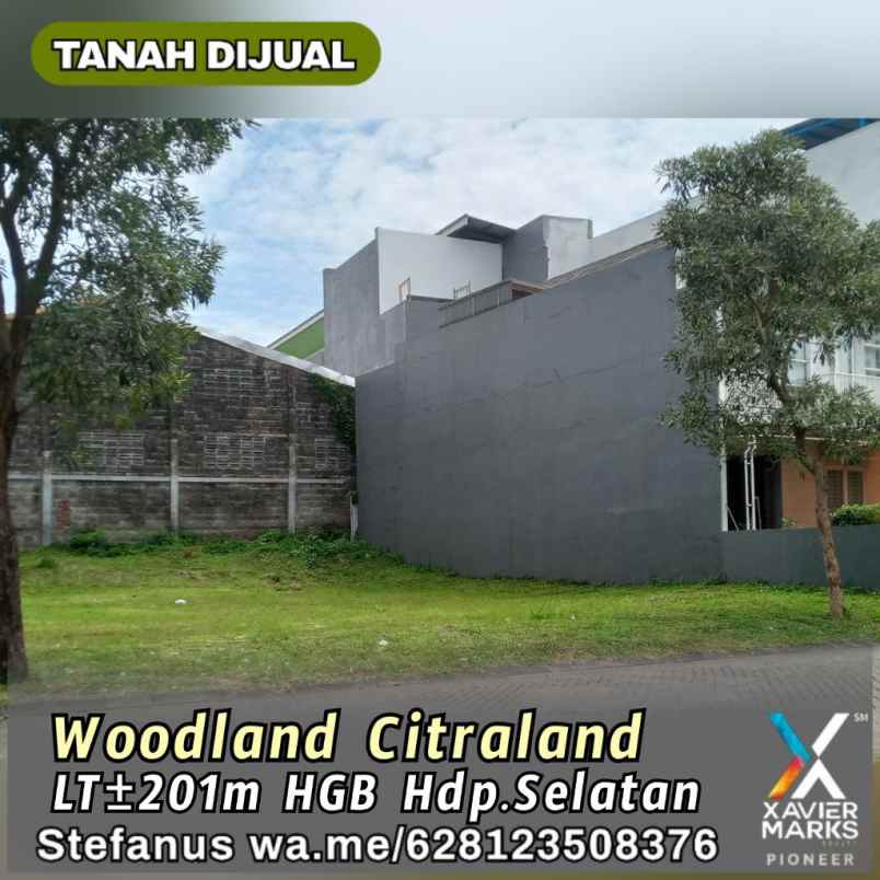 tanah woodland citraland