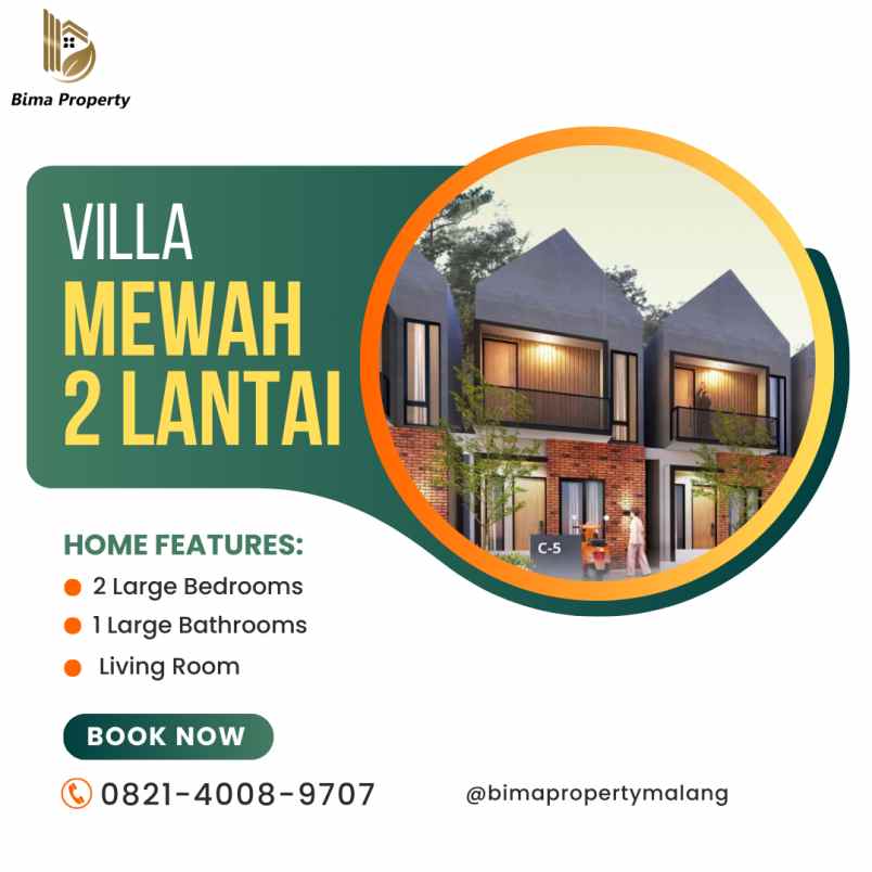 villa konsep mewah berkualitas