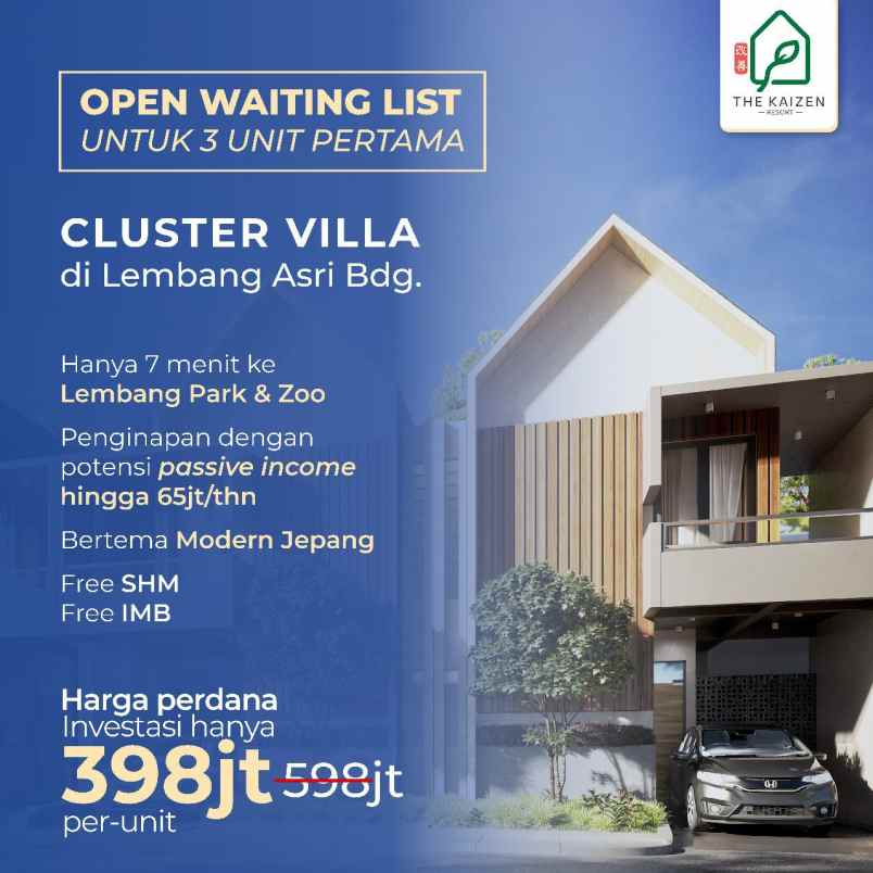 villa lembang bandung