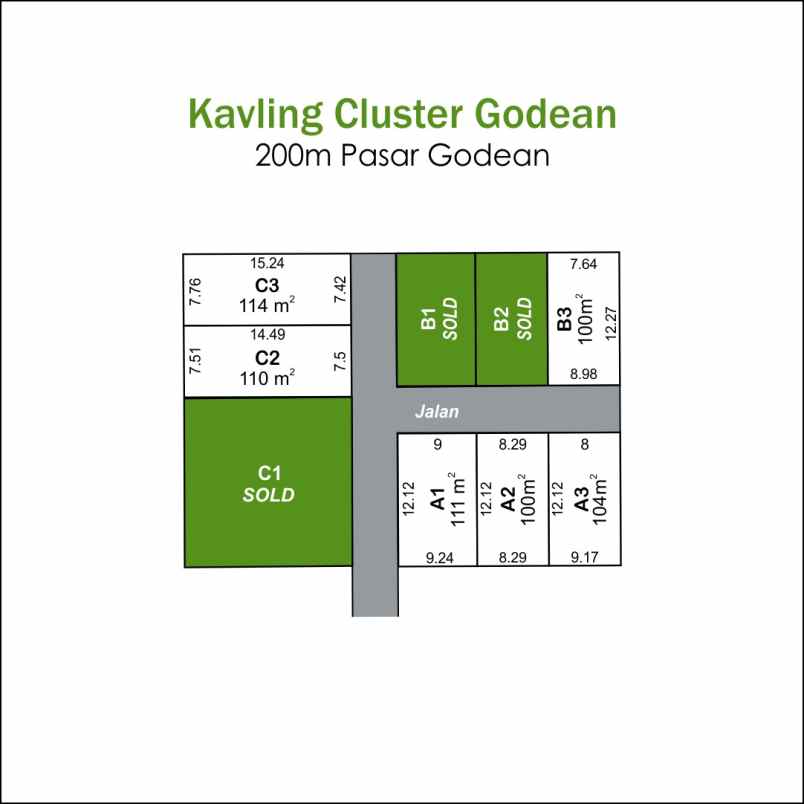 200 jutaan area pasar godean