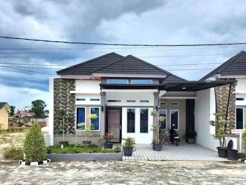 cluster minimalis type 60 di jalan melati pekanbaru