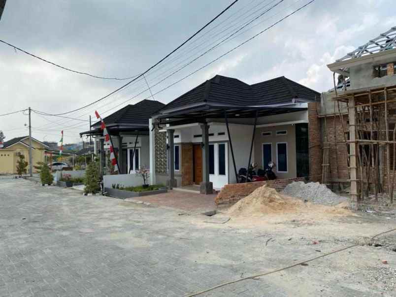 cluster minimalis type 60 di jalan melati pekanbaru