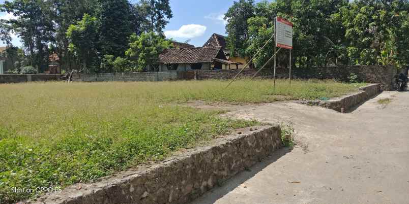 cocok bangun villa prambanan tanah dijual