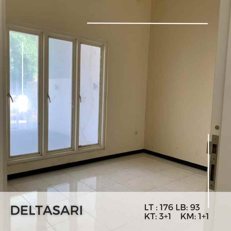 deltasari nyaman one gate system dekat surabaya