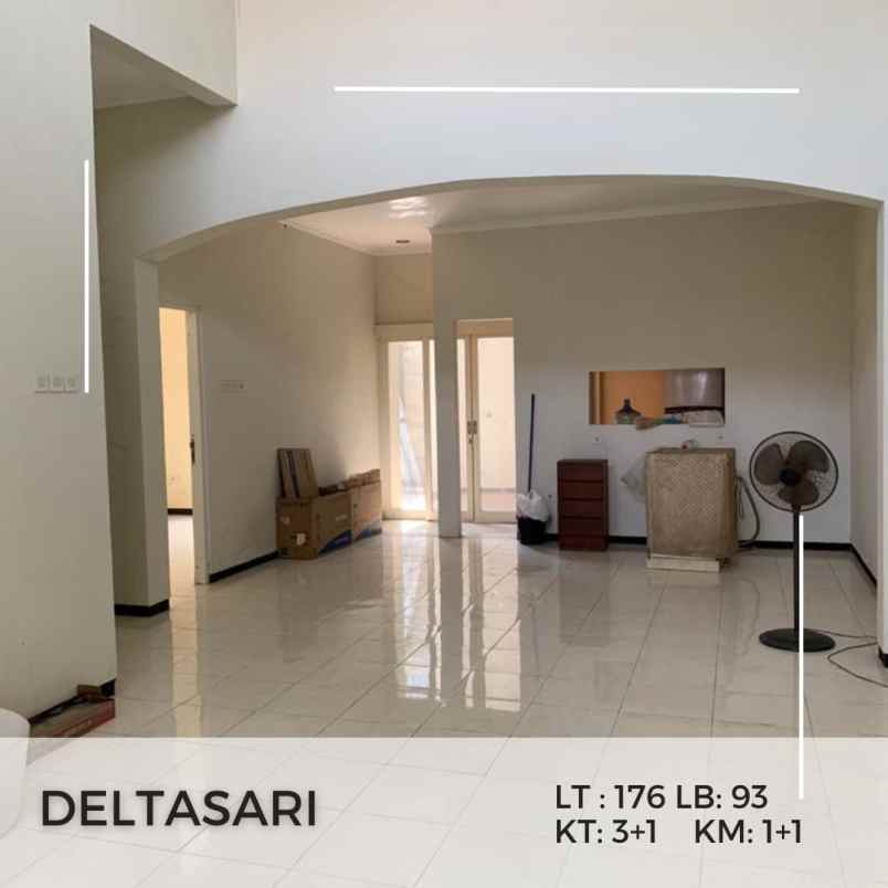 deltasari nyaman one gate system dekat surabaya