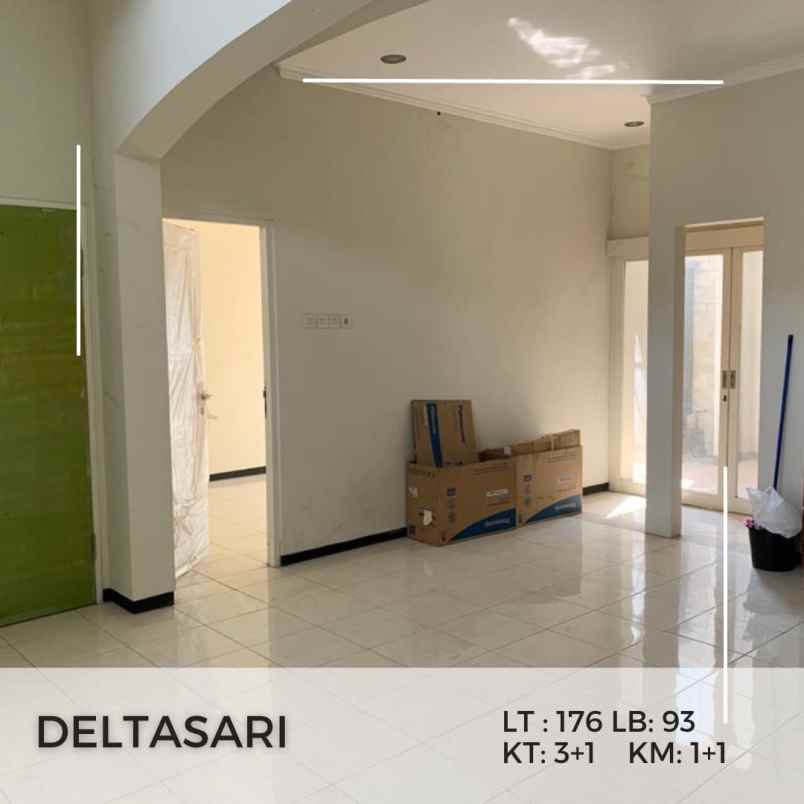 deltasari nyaman one gate system dekat surabaya