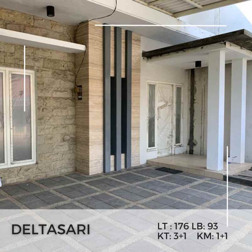 deltasari nyaman one gate system dekat surabaya