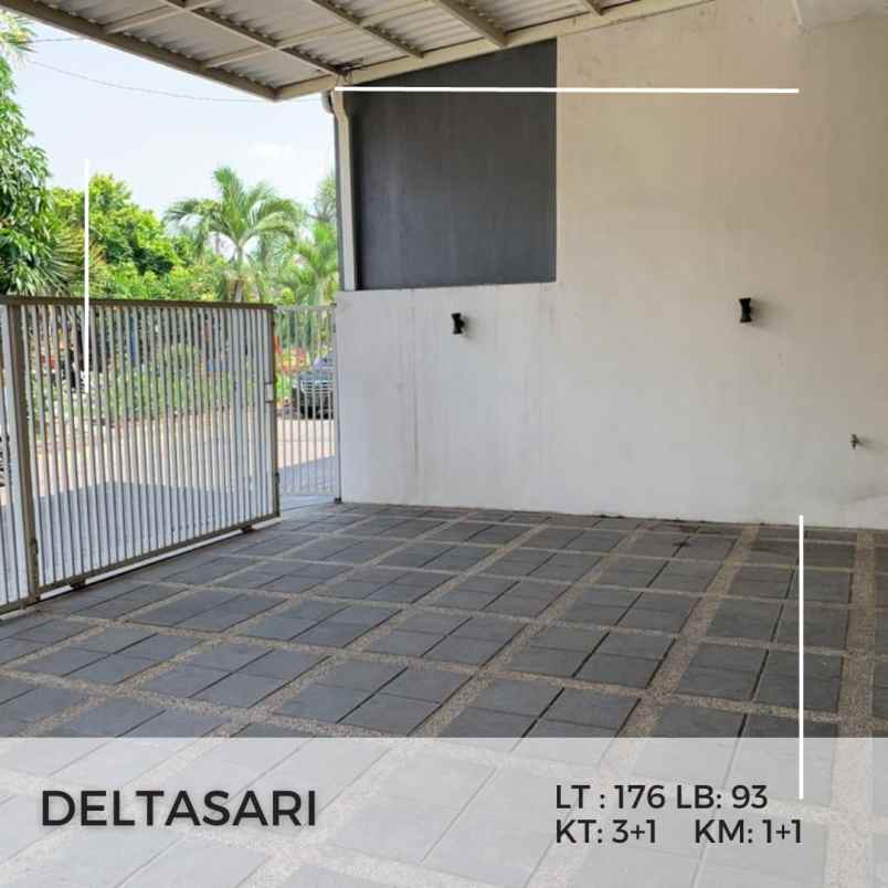 deltasari nyaman one gate system dekat surabaya