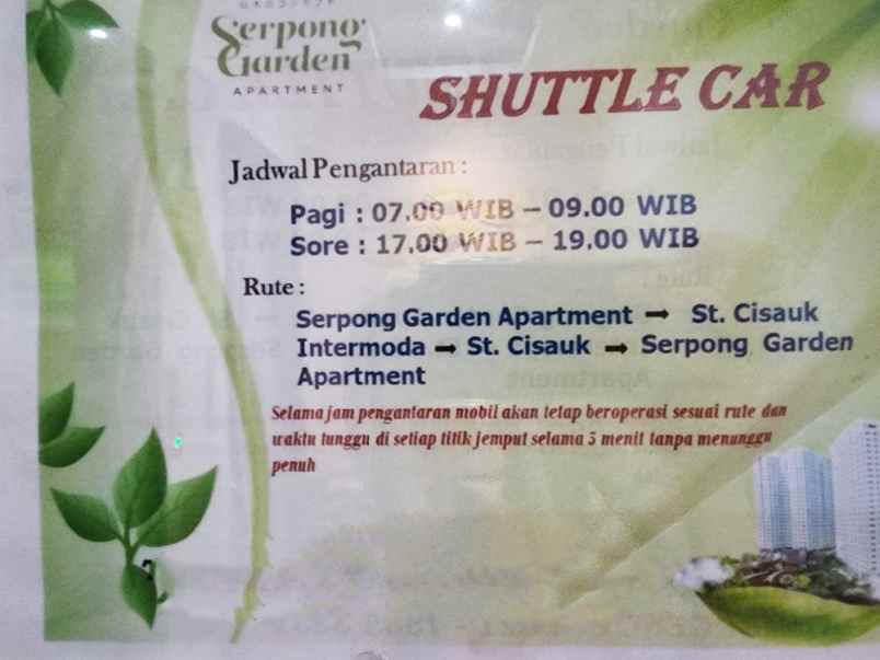 dijual apartemen jl kp cibelut cibogo kec