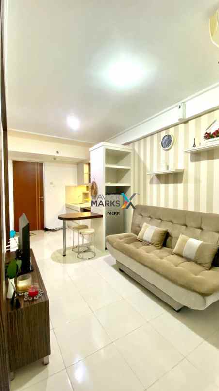 dijual apartemen puncak kertajaya tower a furnished