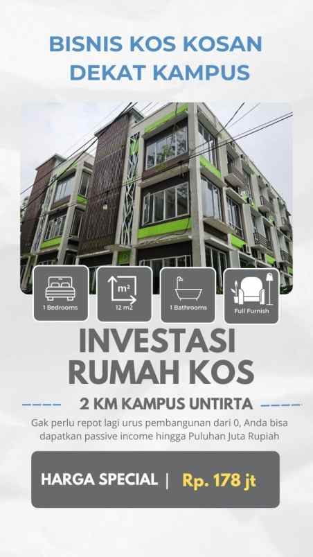 dijual kost dekat kampus untirta