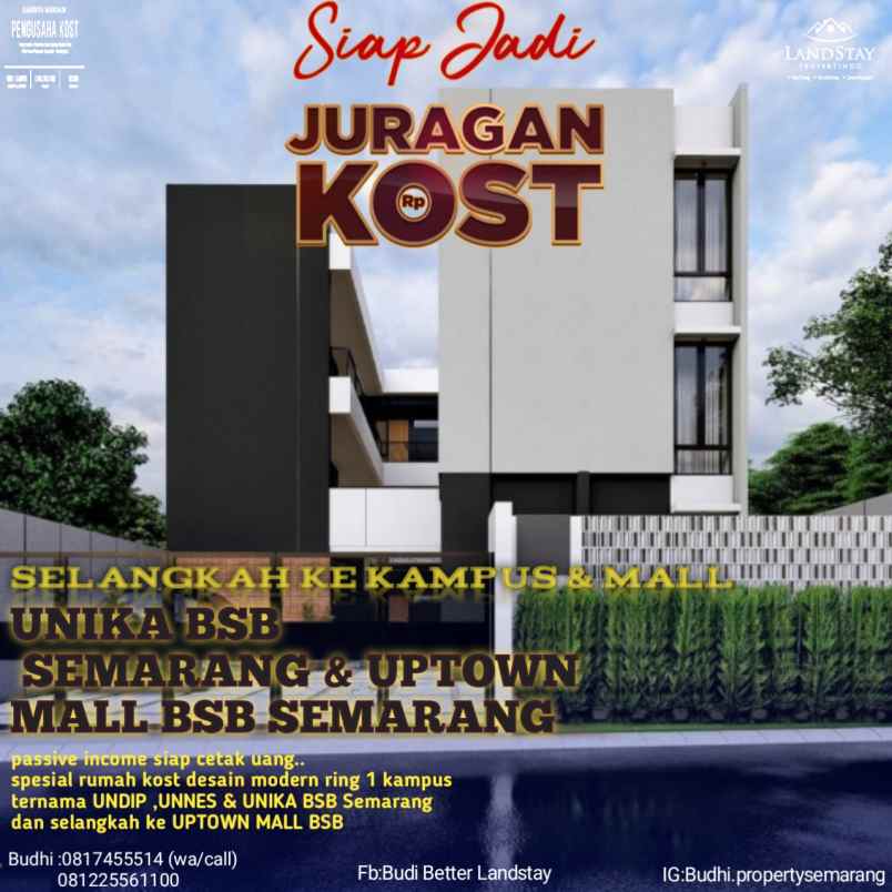 dijual kost jatibarang mijen semarang