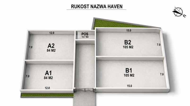 dijual kost jl caringin regency 1