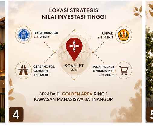 dijual kost jl caringin regency 2