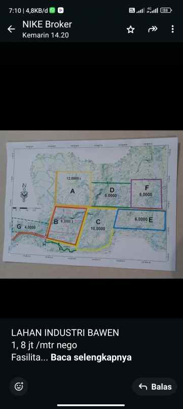 dijual lahan industri di bawen kabupaten semarang