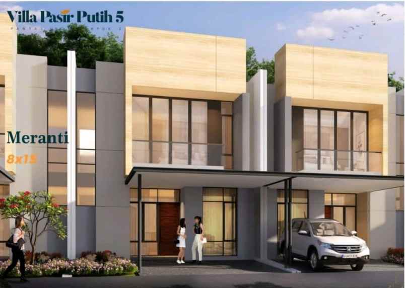 dijual modal rumah di pasir putih residences pik 2