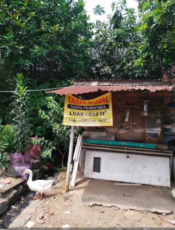 dijual murah harga nego tanah 203 m cihuni tangerang