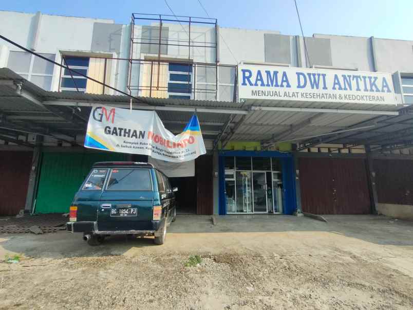 dijual ruko 2 lantai pinggir jl kebun bunga