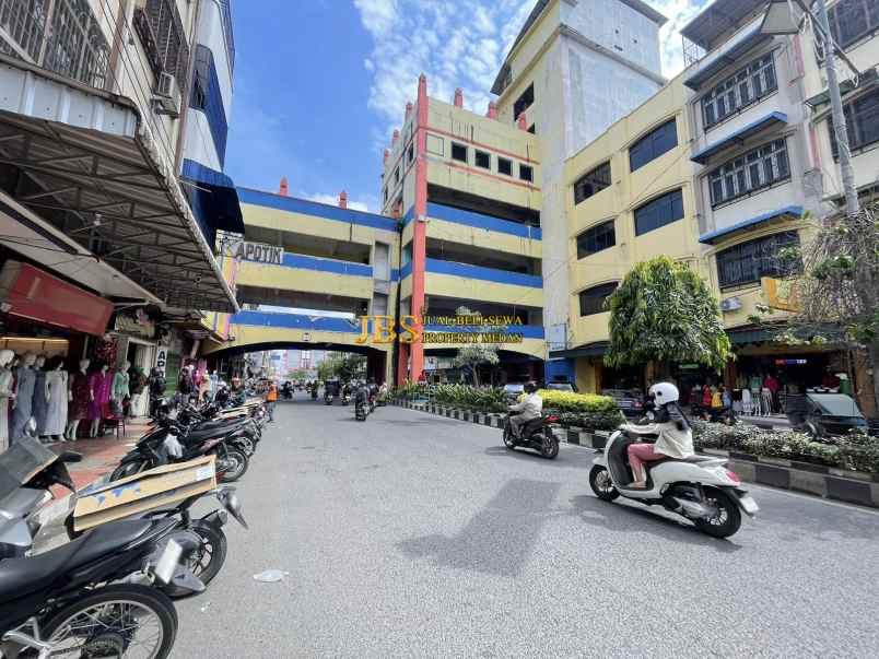 dijual ruko gudang kantor jalan jendral sudirman binjai