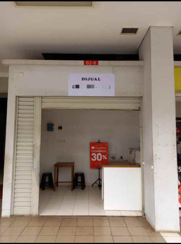 dijual ruko gudang kantor jalan raya serpong sampora