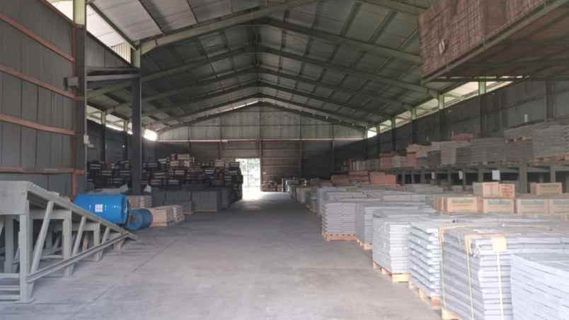 dijual ruko gudang kantor jalan raya setu bekasi