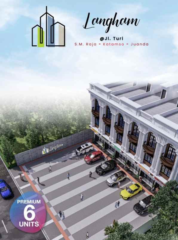 dijual ruko gudang kantor jalan turi sm raja juanda