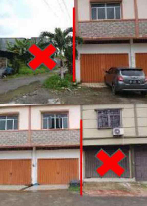dijual ruko gudang kantor jl parumpa daya kec