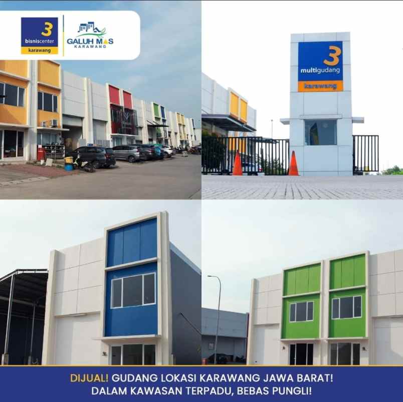 dijual ruko gudang kantor kawasan 3 bisnis center