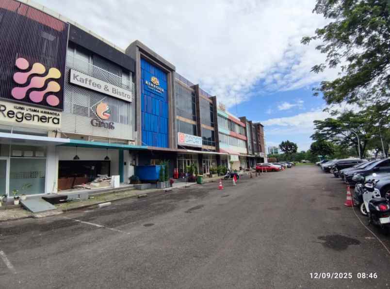 dijual ruko gudang kantor ruko spectra alam sutera