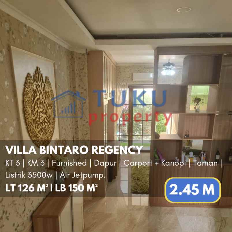 dijual rumah bintaro ciledug graha raya