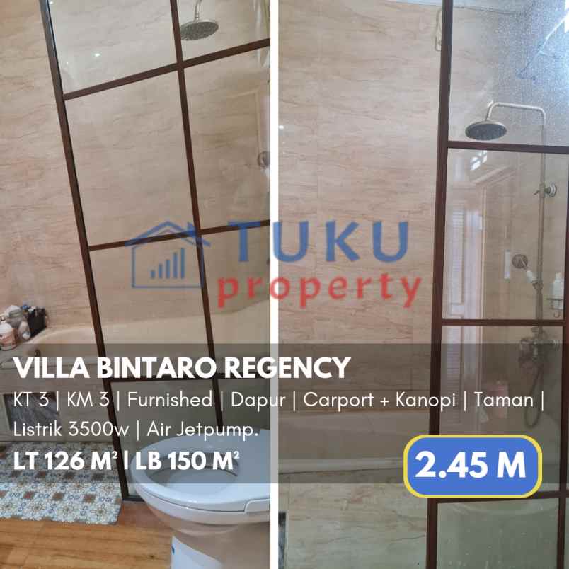 dijual rumah bintaro ciledug graha raya