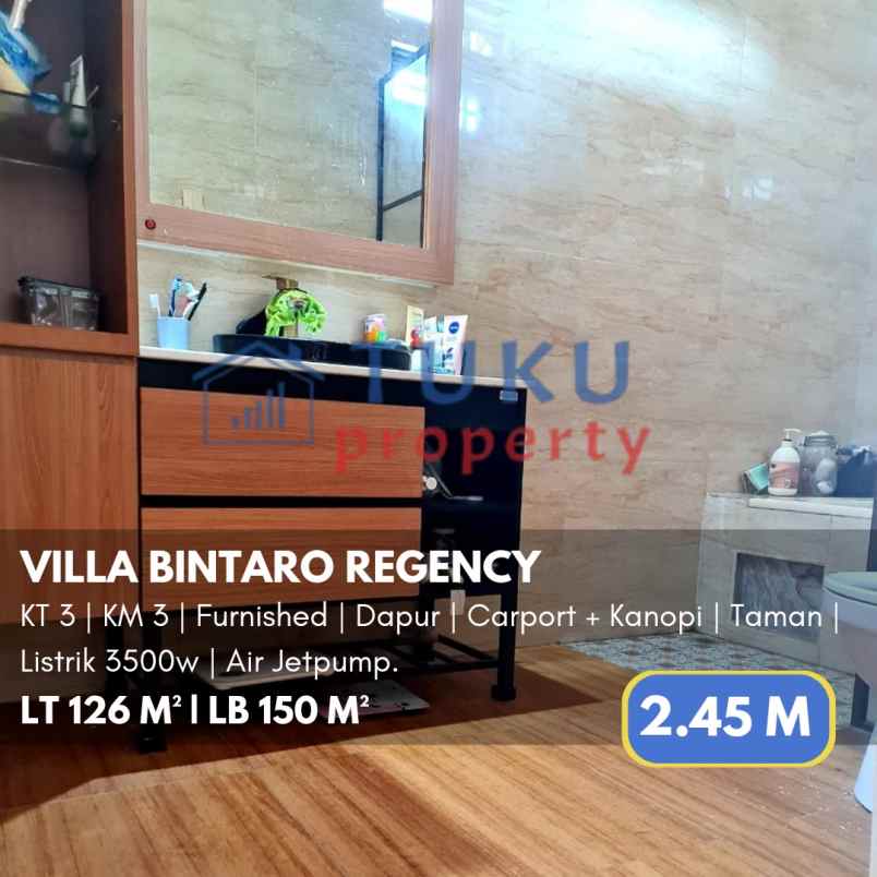 dijual rumah bintaro ciledug graha raya