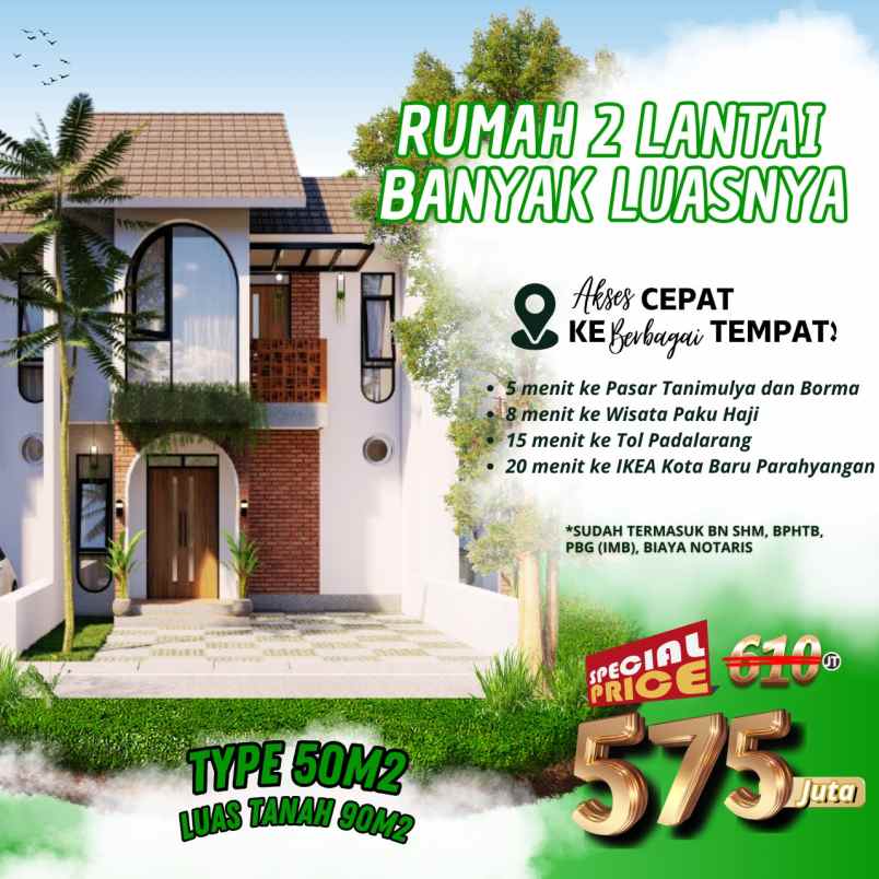 dijual rumah cilame cimahi bandung barat