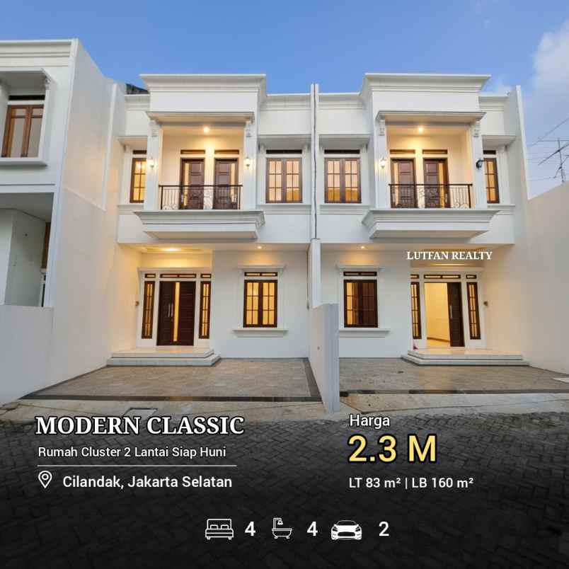 dijual rumah cilandak