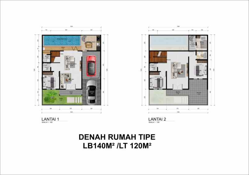 dijual rumah cirendeu jayamekar