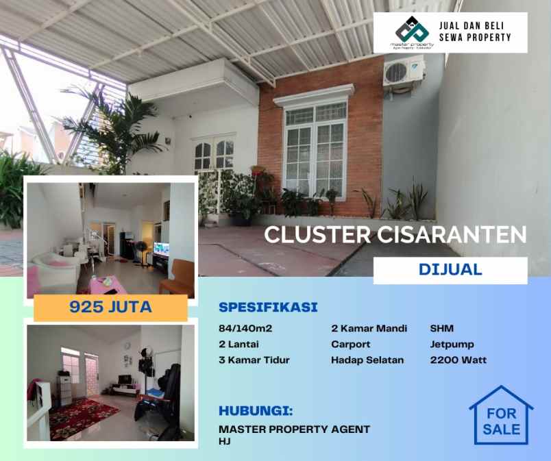 dijual rumah cisaranten kulon