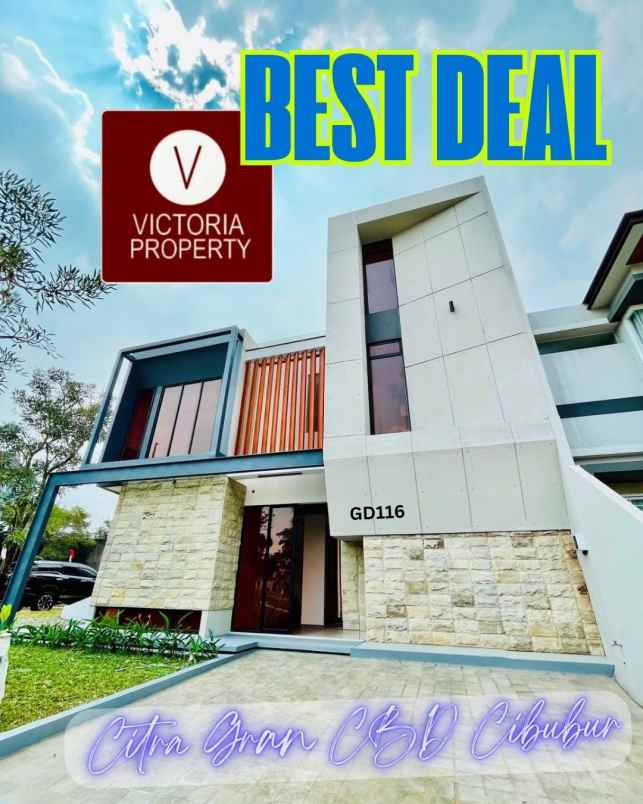 dijual rumah citragran cibubur cbd