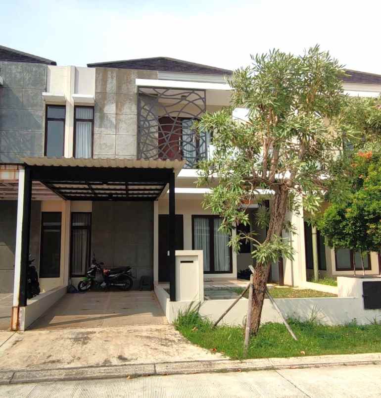 dijual rumah cluster arana kota harapan