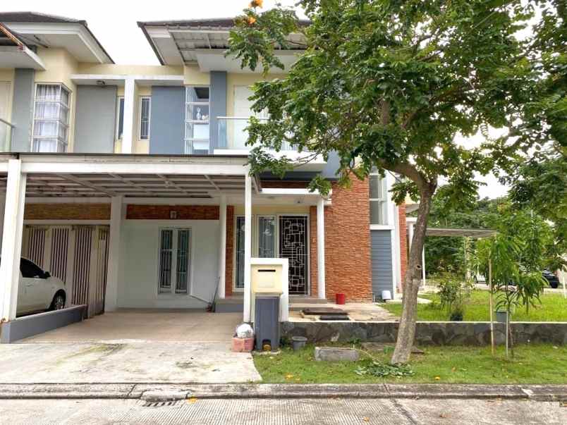 dijual rumah cluster asera one kota