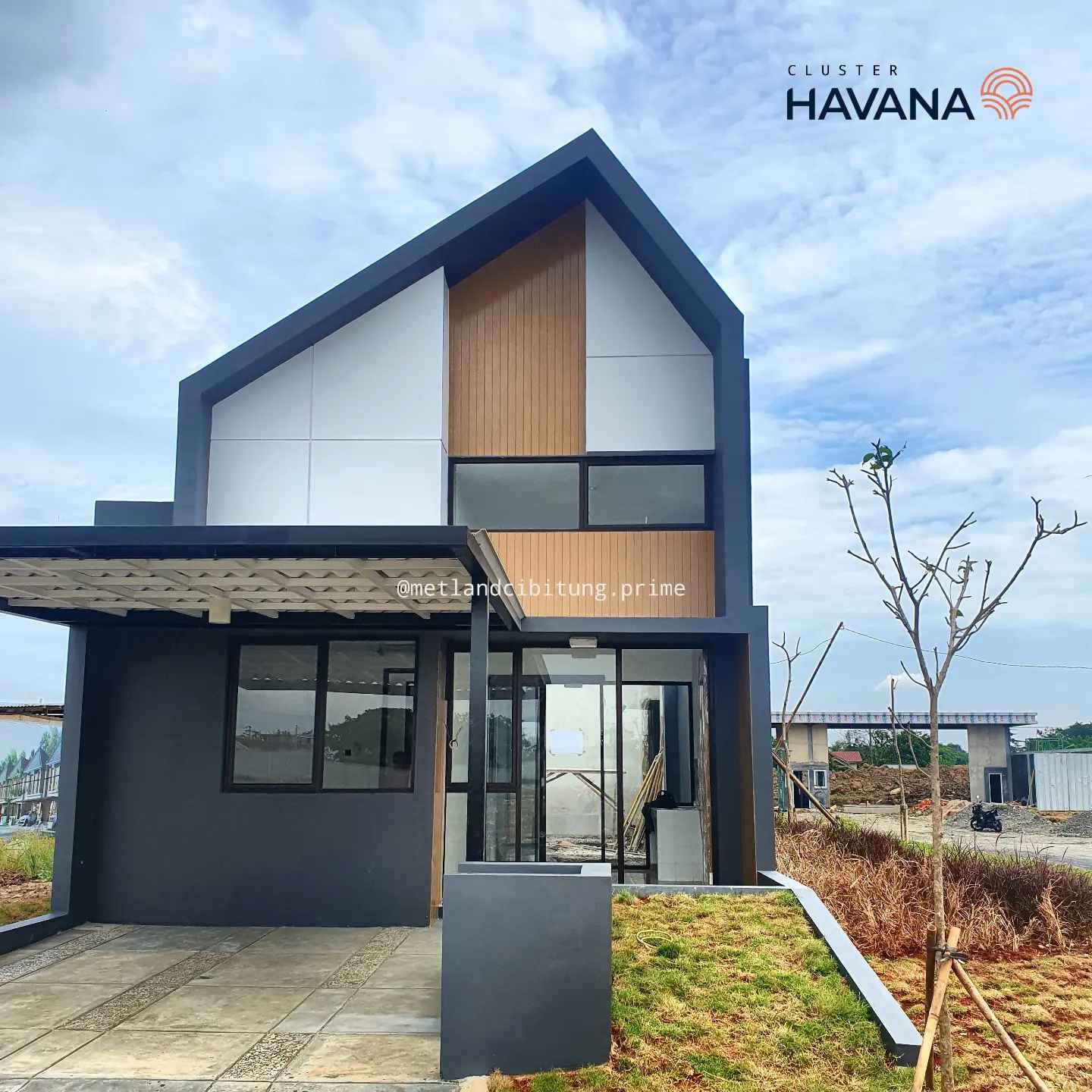 dijual rumah cluster baru havana