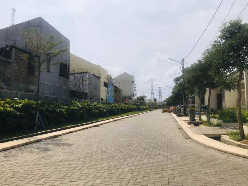 dijual rumah cluster de residence harapan indah bekasi