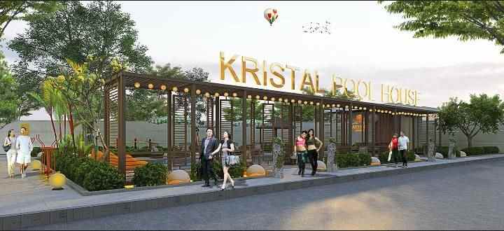 dijual rumah cluster kristal aryana