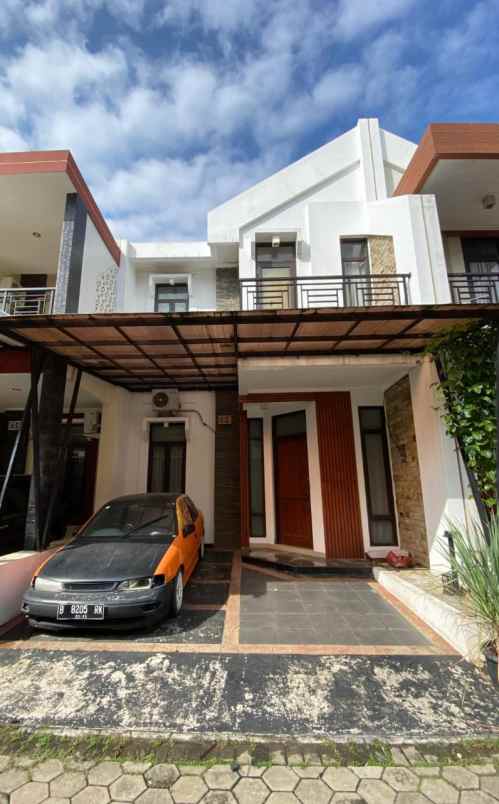 dijual rumah cluster pondok benda