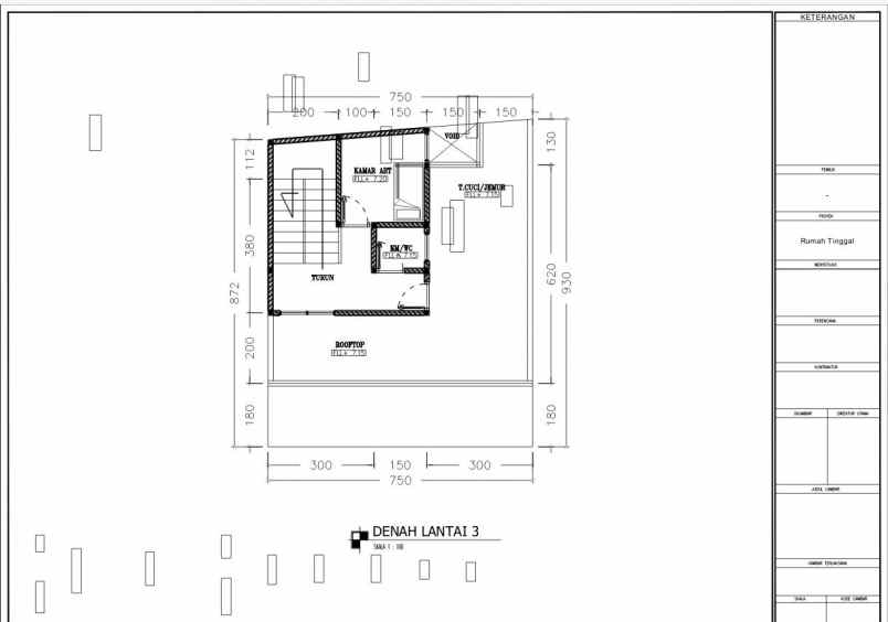dijual rumah cluster teras paviliun