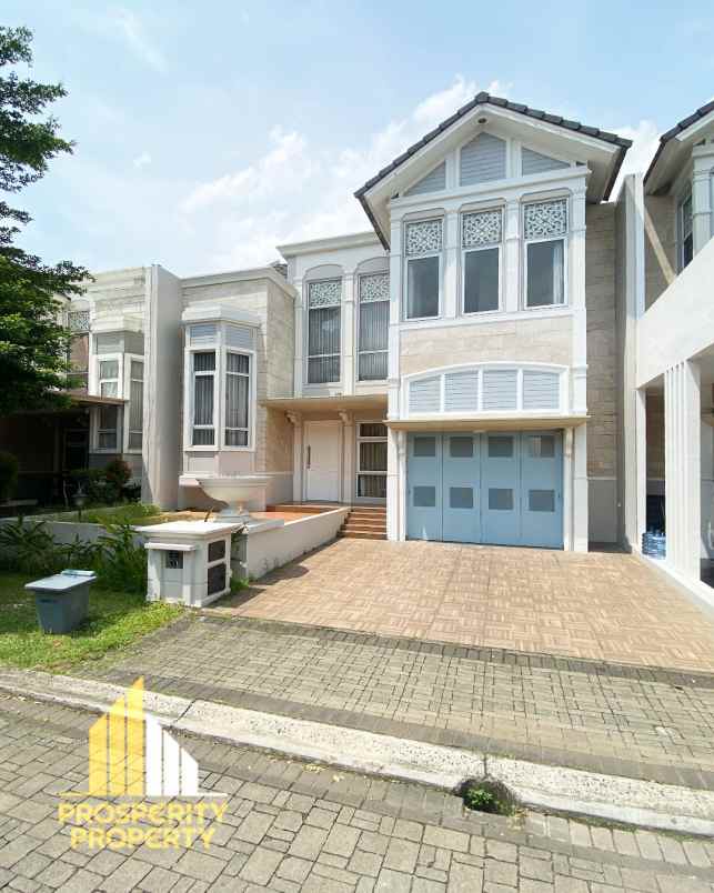 dijual rumah cluster whitsand greenwich