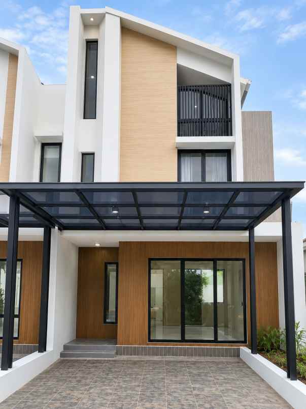 dijual rumah cluster yarra jgc jakarta