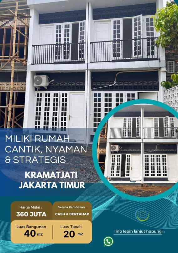 dijual rumah condet kramat jati