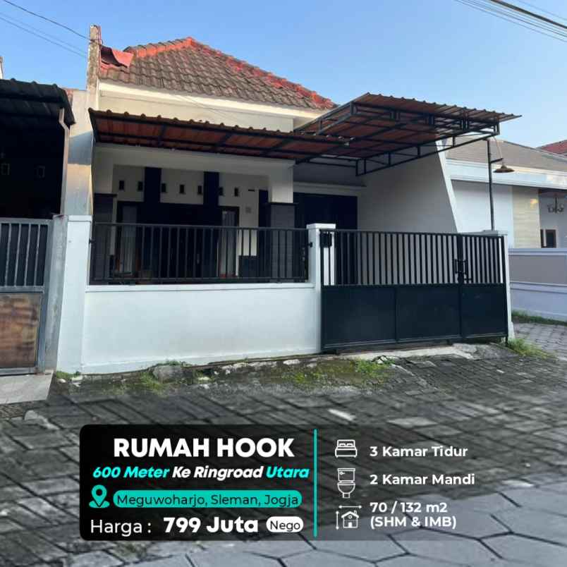 dijual rumah dekat kampus upn