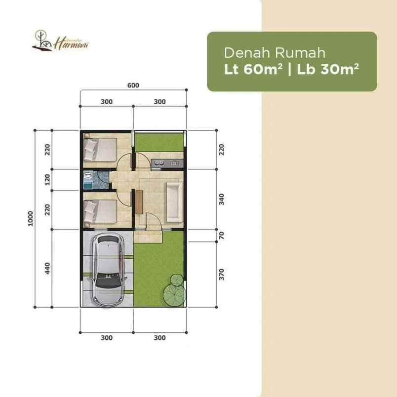 dijual rumah desa bengle