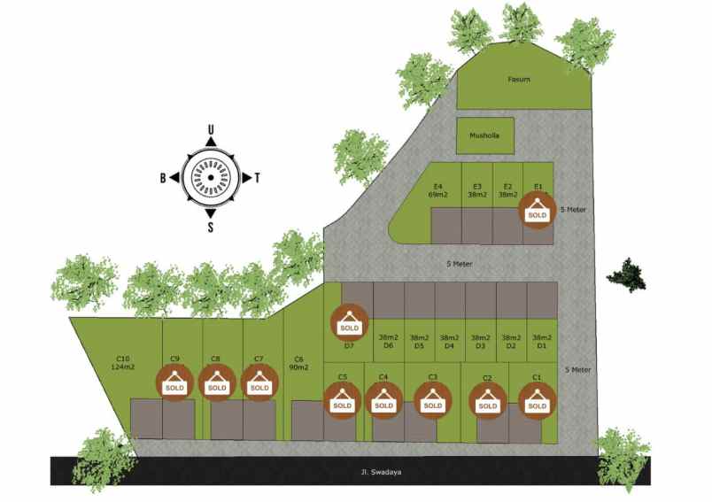 dijual rumah di cimanggis depok fasara 6 cimanggis